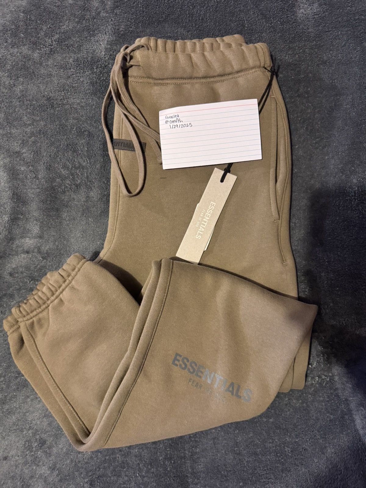 Fear of God Fear of God Sweatpants Dark Harvest Size xs FW21 Brand New Size US 30 / EU 46 - 2 Thumbnail