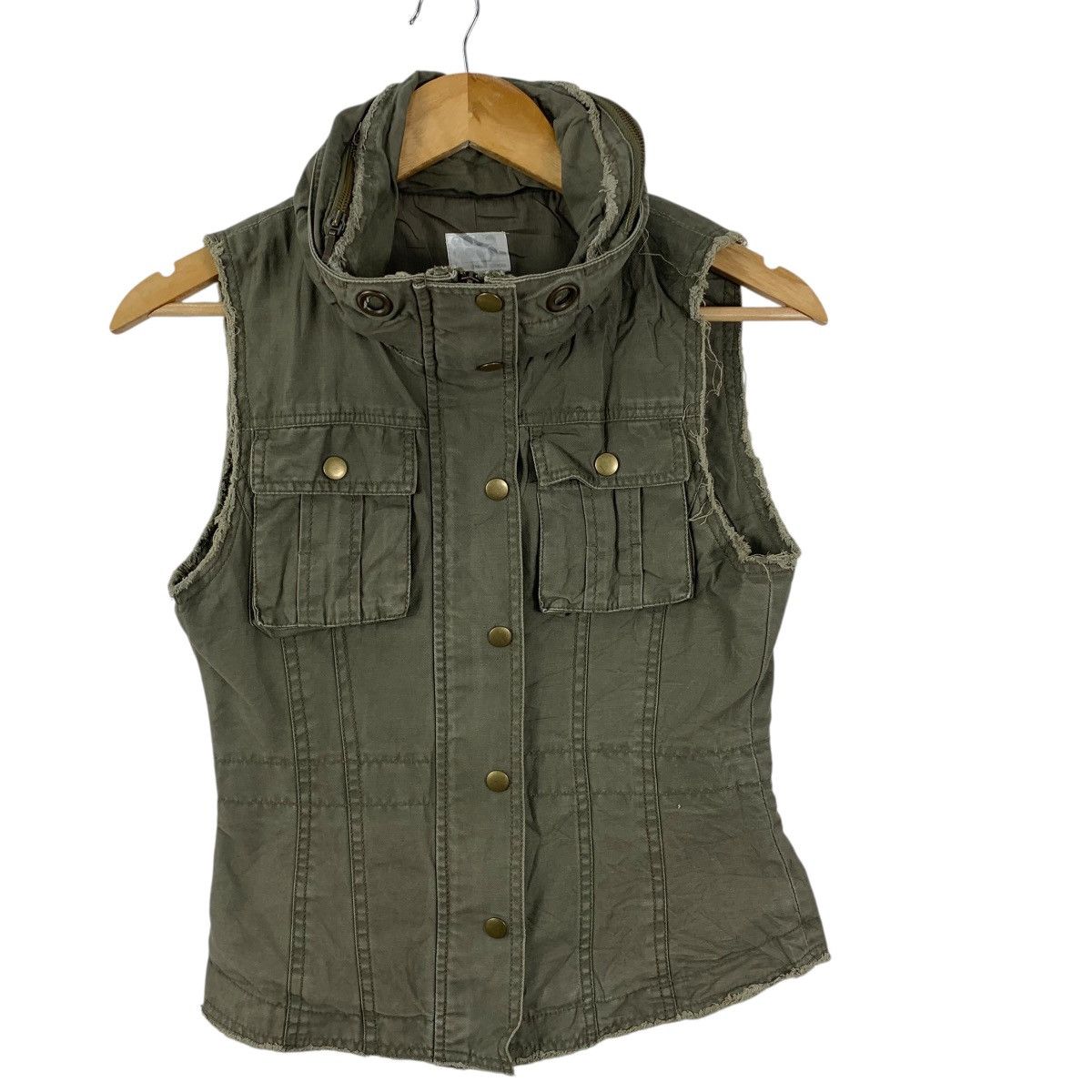 Takeo Kikuchi Vintage TAKEO KIKUCHI JAPAN Denim Jeans Vest Jacket Size XS / US 0-2 / IT 36-38 - 5 Thumbnail