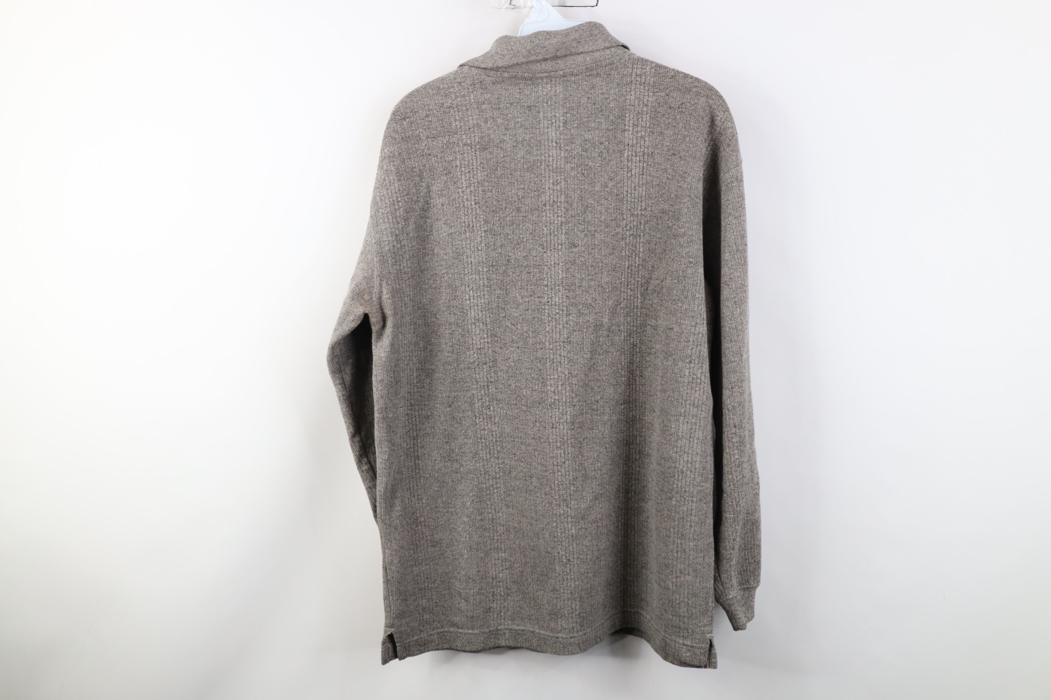 Vintage Vintage 90s Streetwear Knit Long Sleeve Rugby Polo Shirt Size US M / EU 48-50 / 2 - 10 Thumbnail