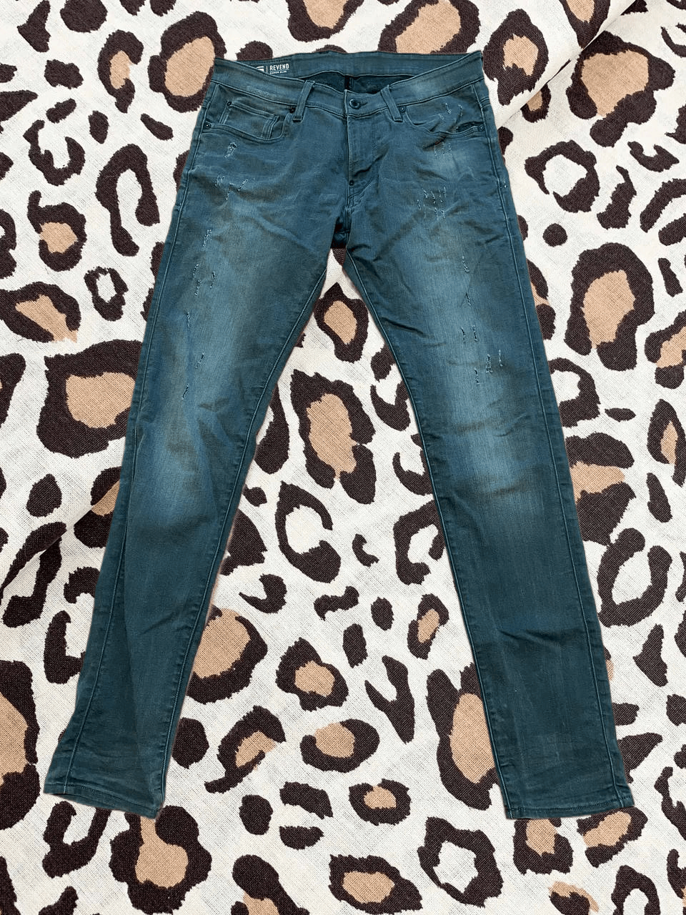 G-Star G STAR DISTRESSED Men’s Vintage Wash Jeans Regular Fit Size US 32 / EU 48 - 1 Thumbnail
