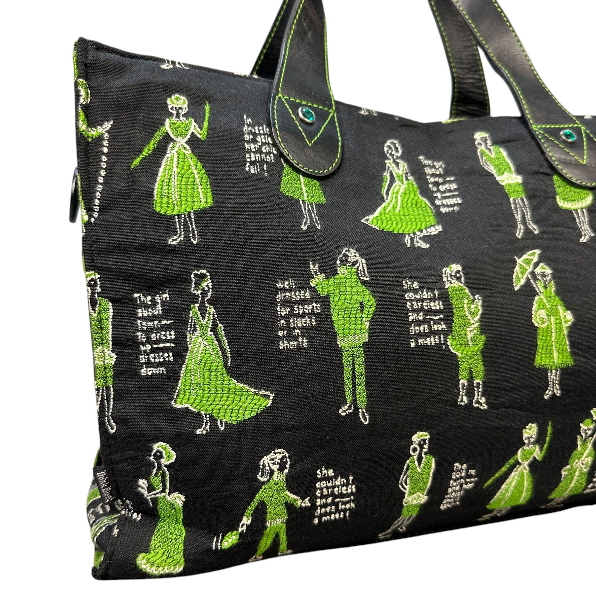 Japanese Brand THINK BEE! Lady's Fashion Graphic Tote Bag Size ONE SIZE - 2 Thumbnail