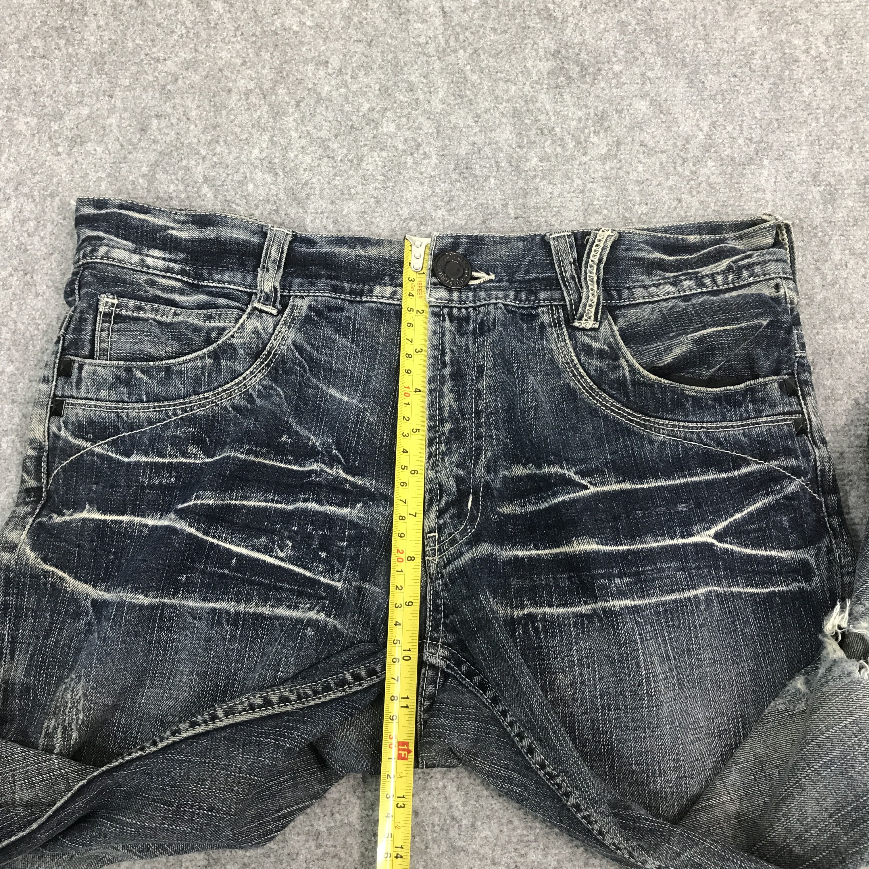Japanese Brand FLARE JAPAN SORRIDERE DISTRESSED PANTS Size US 36 / EU 52 - 9 Thumbnail
