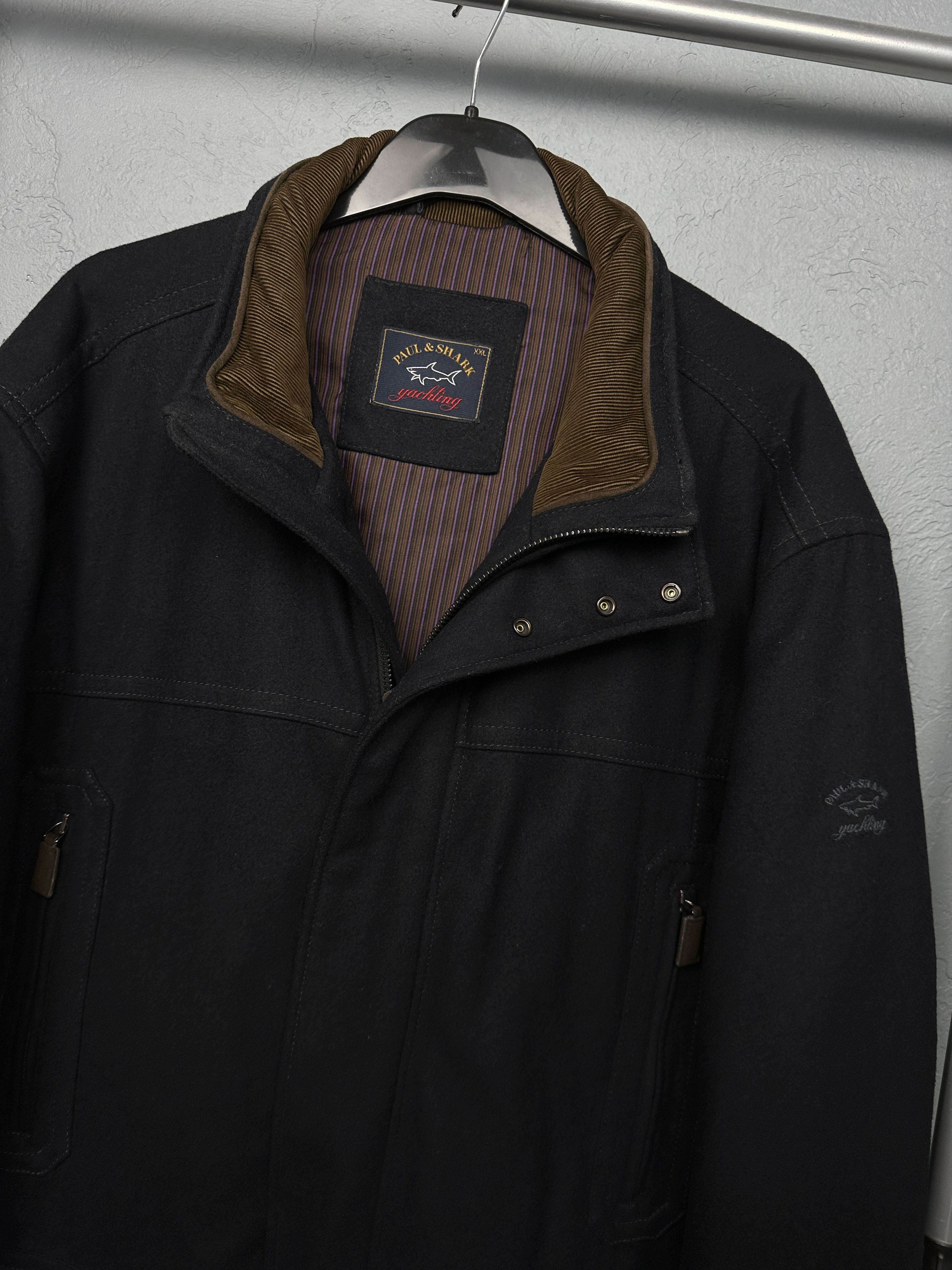 Paul & Shark Paul & Shark Vintage Mens Wool Coat Jacket Size US XXL / EU 58 / 5 - 2 Thumbnail