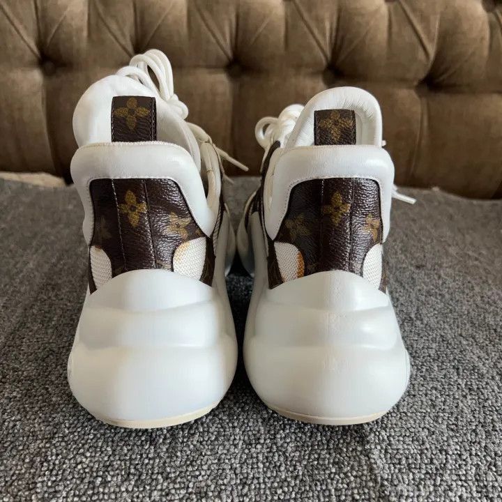 Louis Vuitton Louis Vuitton Archlight White Sports Sneakers for Women -25 Size US 5 / IT 35 - 1 Thumbnail