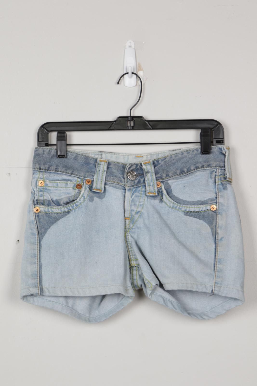 Levi's 95' Levi's Two-Tone Denim Shorts Size 28" / US 6 / IT 42 - 1 Thumbnail