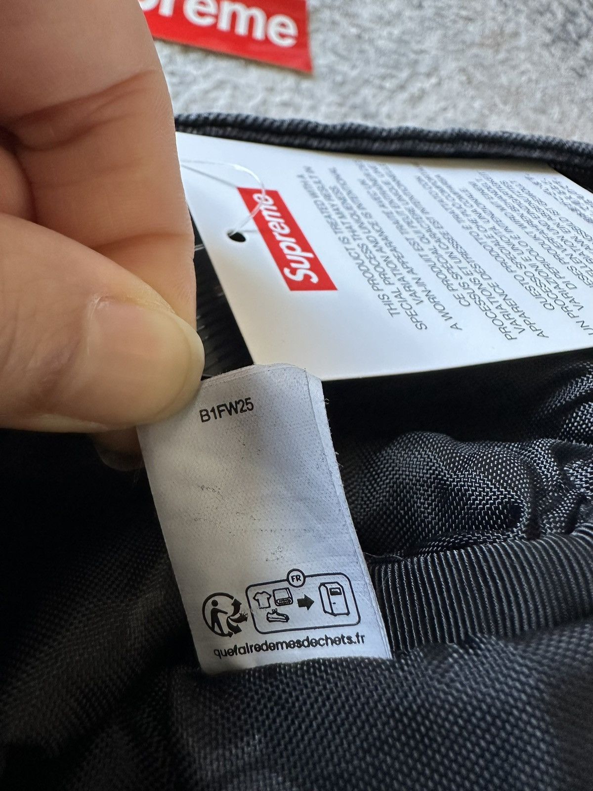 Supreme SUPREME DENIM BACKPACK FW25 Size ONE SIZE - 18 Thumbnail