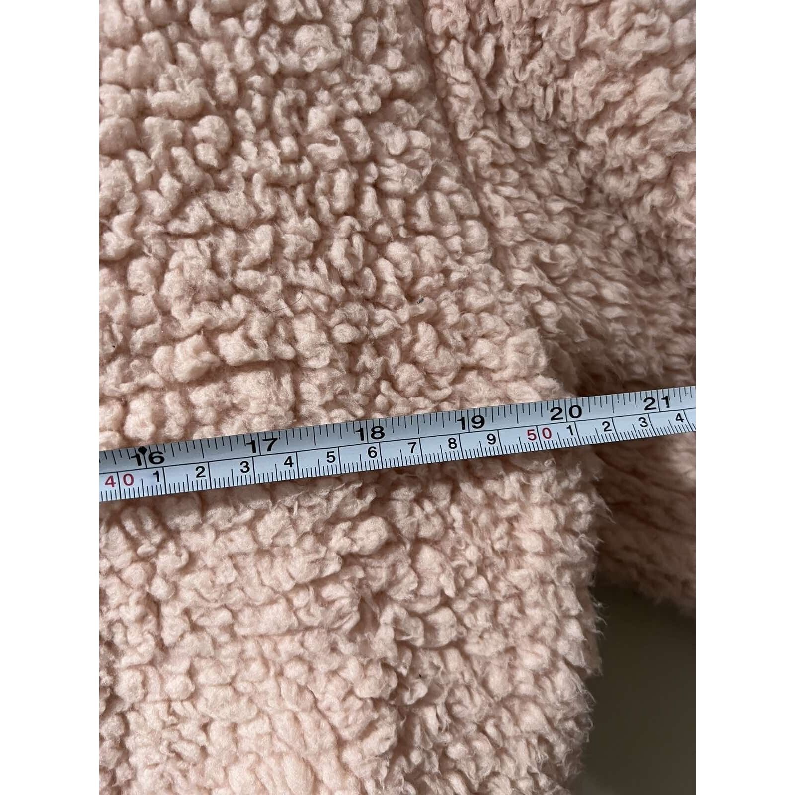 Alessandro Dell'acqua Ivory Ella Quarter Zip Sherpa Pullover Sepia Size M A001355 Size M / US 6-8 / IT 42-44 - 4 Thumbnail