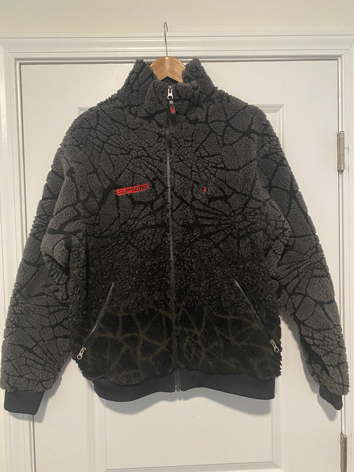 Supreme Supreme Spyder Web Polar Fleece Jacket | Grailed