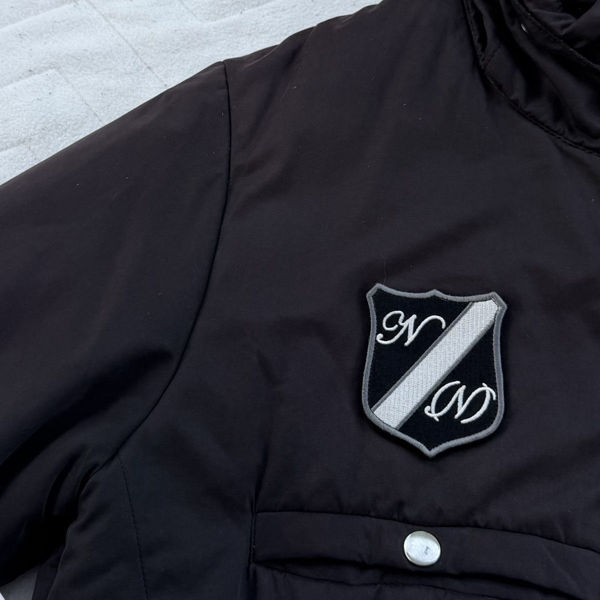 Number (N)ine SS '07- Number Nine- Musical Lining Crest Logo Puffer Jacket Size US M / EU 48-50 / 2 - 18 Thumbnail