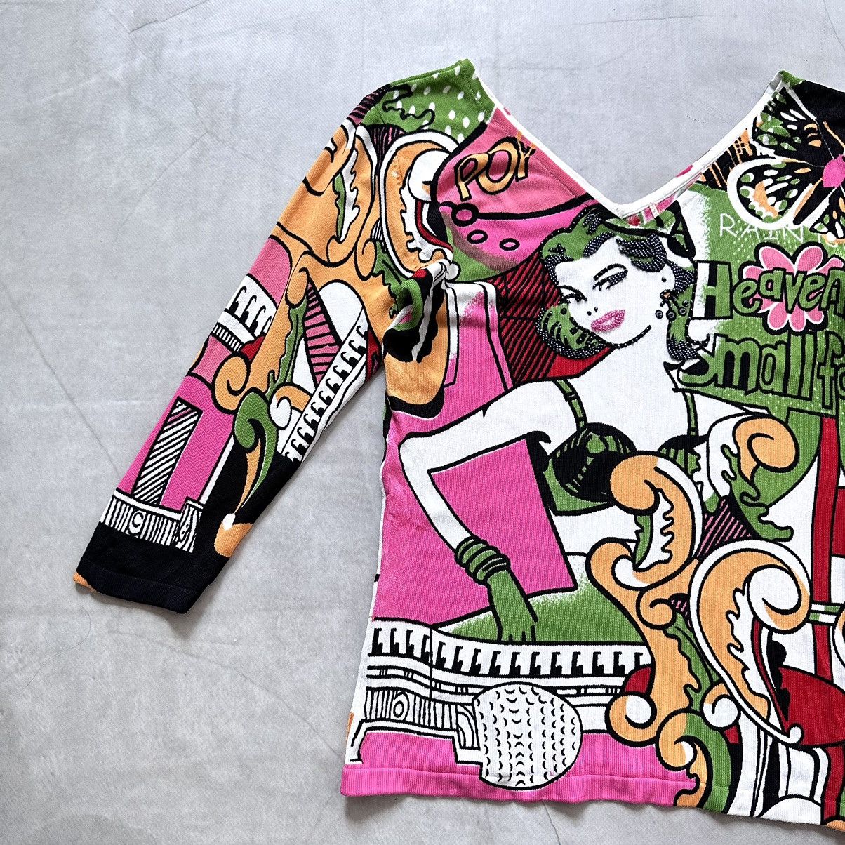 Hysteric Glamour Cute Girl Hysteric Glamour Vibe Sweater Top Cop Copine Style Size S / US 4 / IT 40 - 2 Thumbnail
