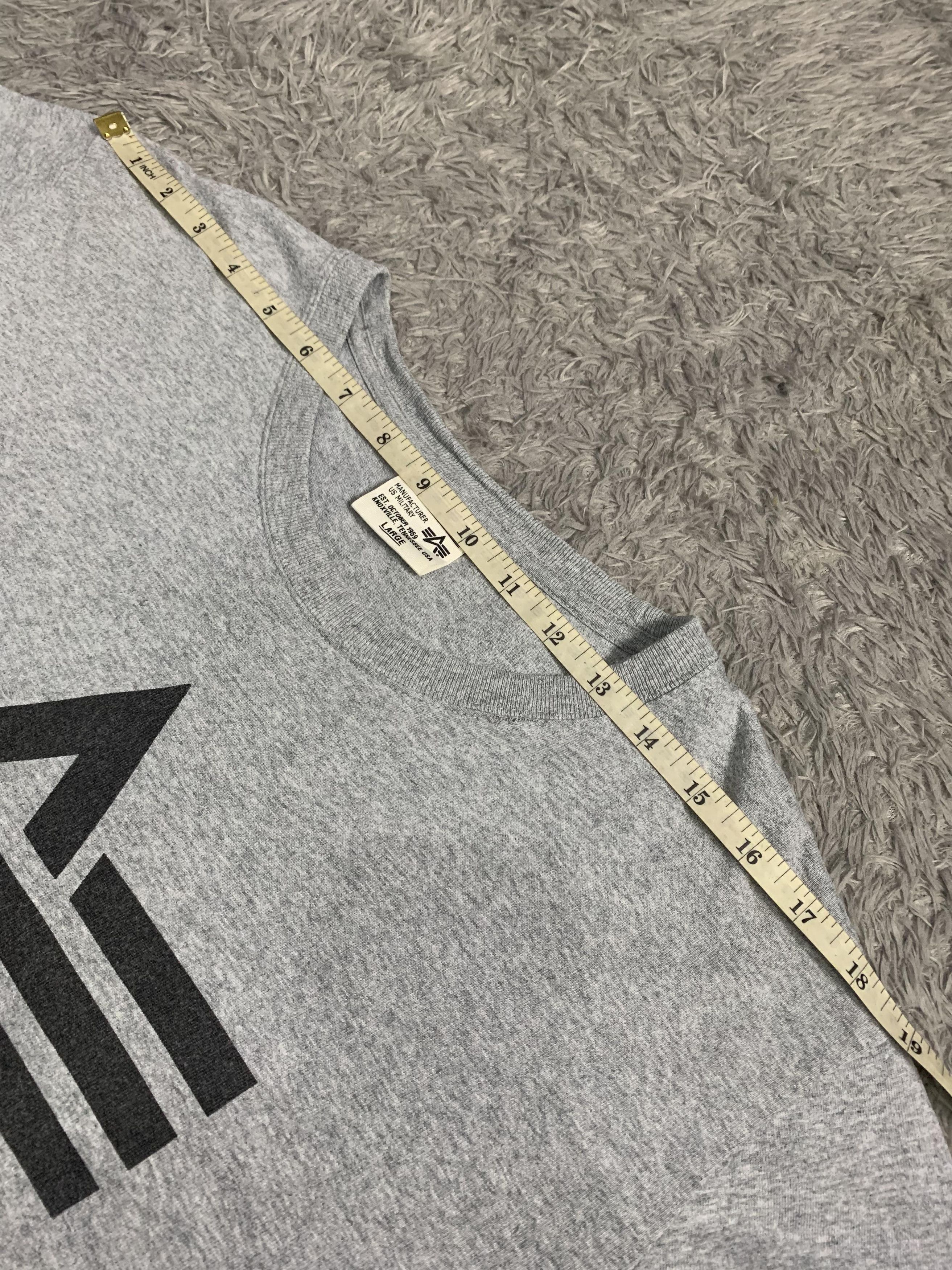 Alpha Industries Alpha Industri Tshirt Size US L / EU 52-54 / 3 - 8 Thumbnail