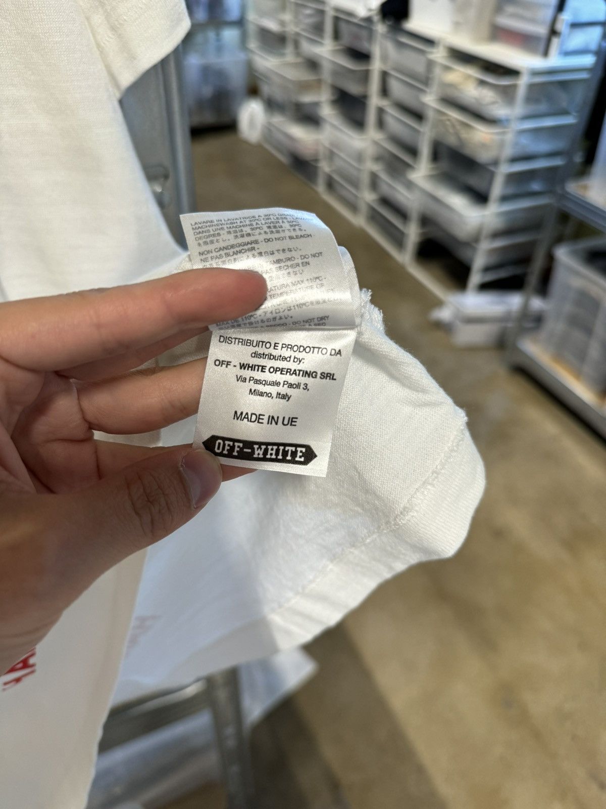 Off-White × Virgil Abloh Off-White X Othelo Hervacio FW15 RARE Hail Mary T-Shirt Size US M / EU 48-50 / 2 - 8 Thumbnail