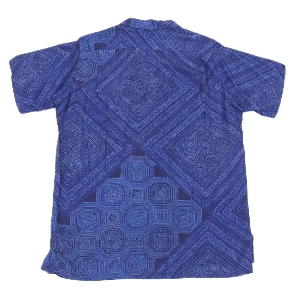 Yohji Yamamoto yohji yamamoto pour homme allover pattern open collar shirt Size US M / EU 48-50 / 2 - 2 Thumbnail