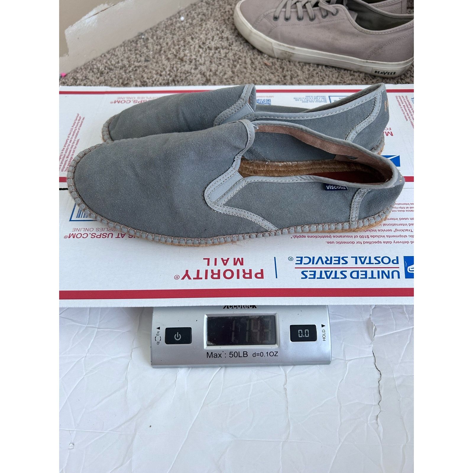 Other Viscata Barcelona Gray Espadrille Flats Sz 45 Sz 12 Size US 12 / EU 45 - 9 Thumbnail
