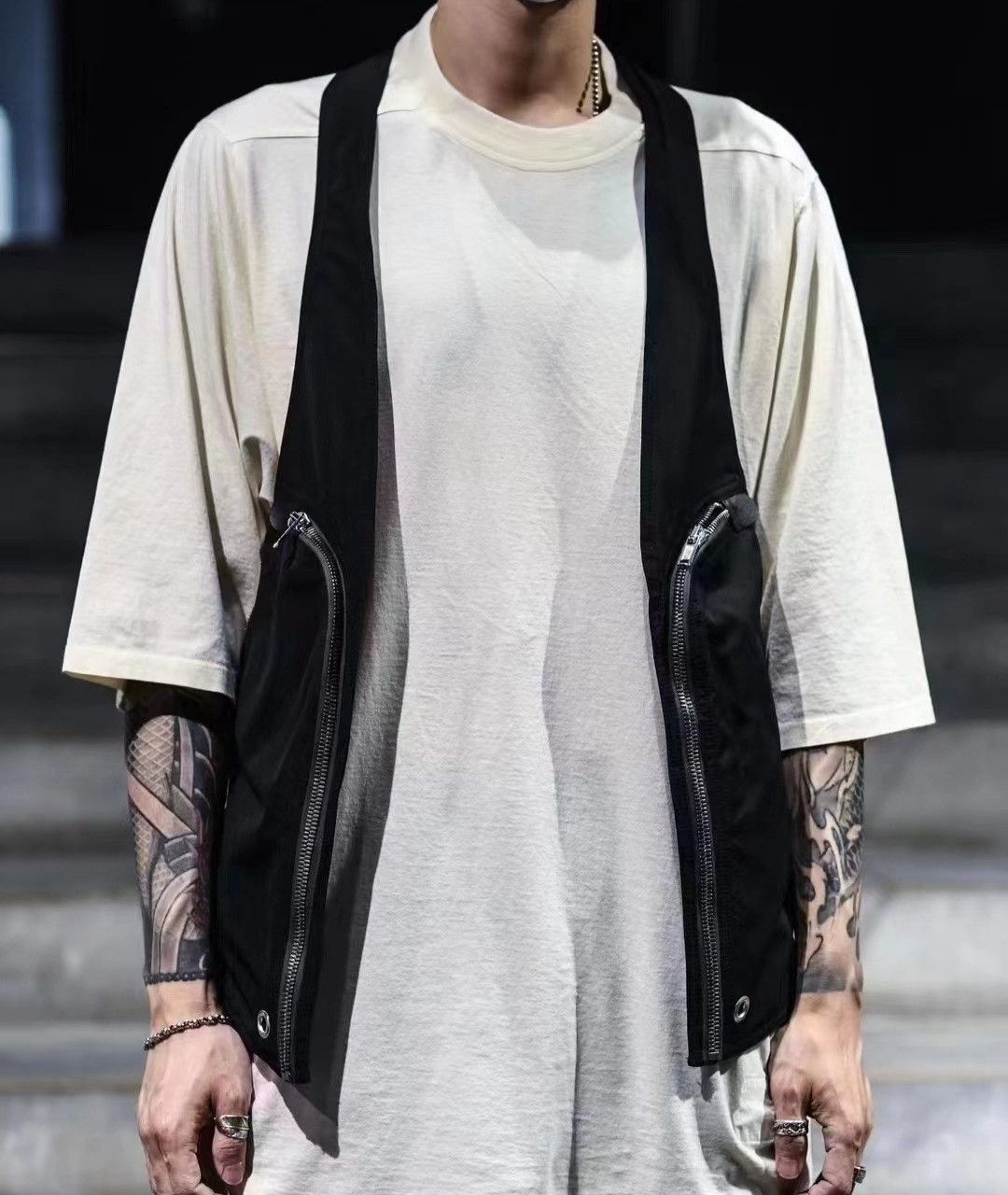 Rick Owens Rick Owens vest-2505 Size US S / EU 44-46 / 1 - 4 Thumbnail