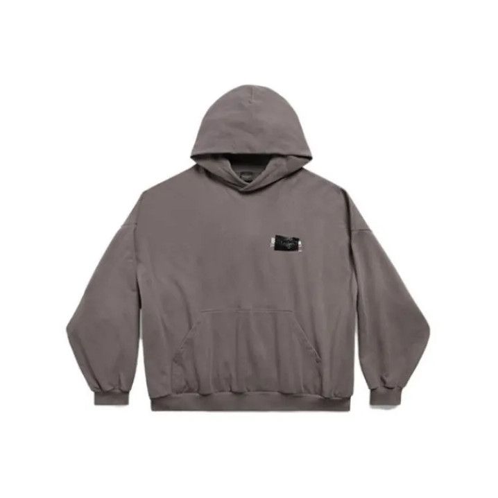 Balenciaga Balenciaga Logo Print Oversized Hoodie Size US M / EU 48-50 / 2 - 1 Thumbnail