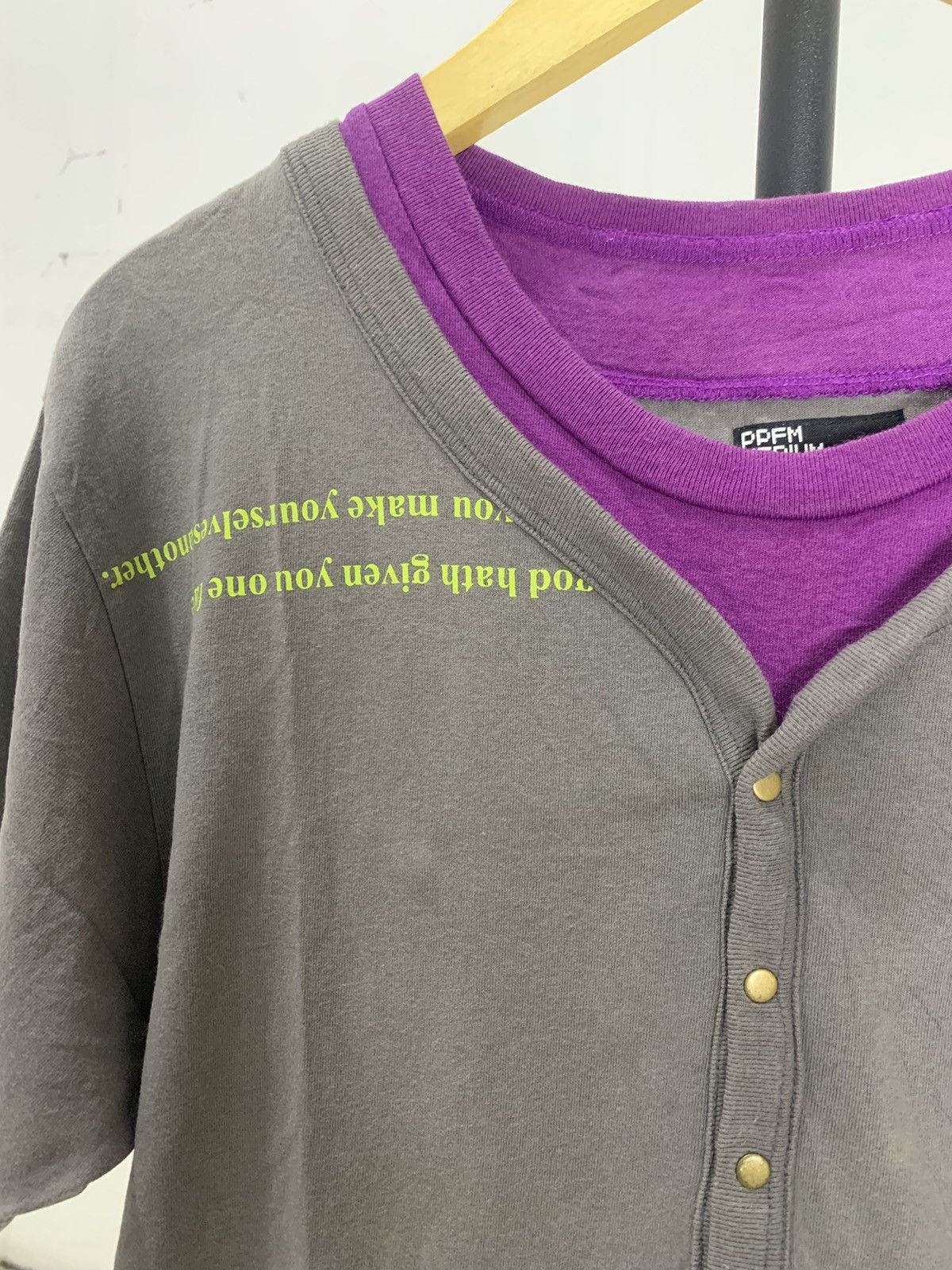 Hysteric Glamour × Japanese Brand × PPFM Japanese PPFM Poem Double Layer Tees Size US M / EU 48-50 / 2 - 4 Thumbnail