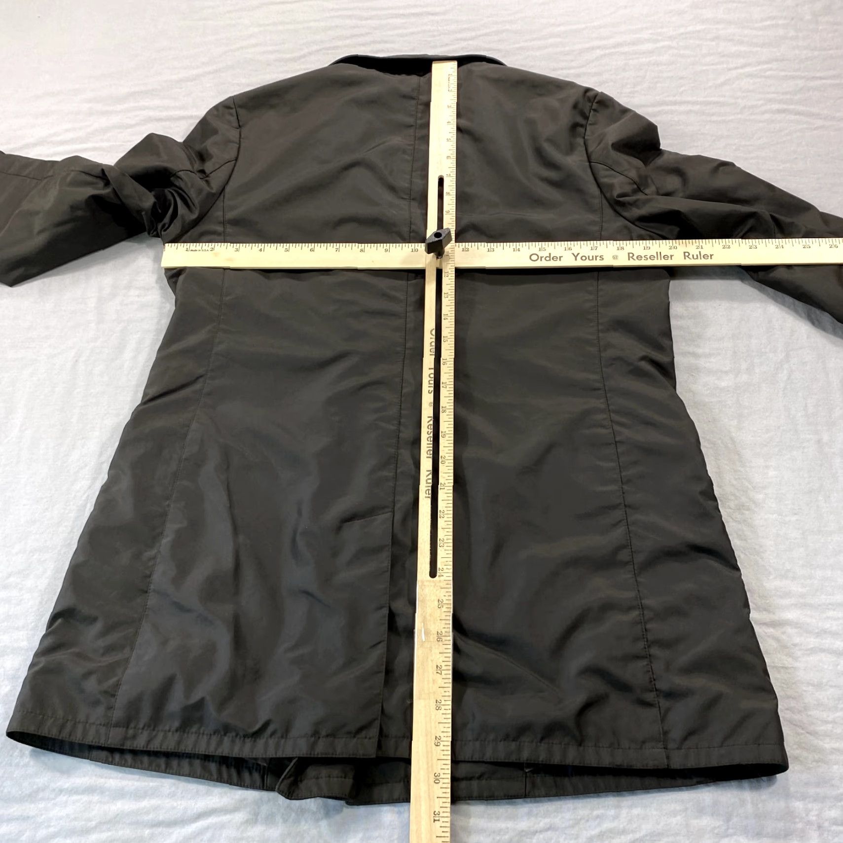Banana Republic VINTAGE Banana Republic Coat Womens Medium Brown Double Breasted Trench Lined Size M / US 6-8 / IT 42-44 - 6 Thumbnail