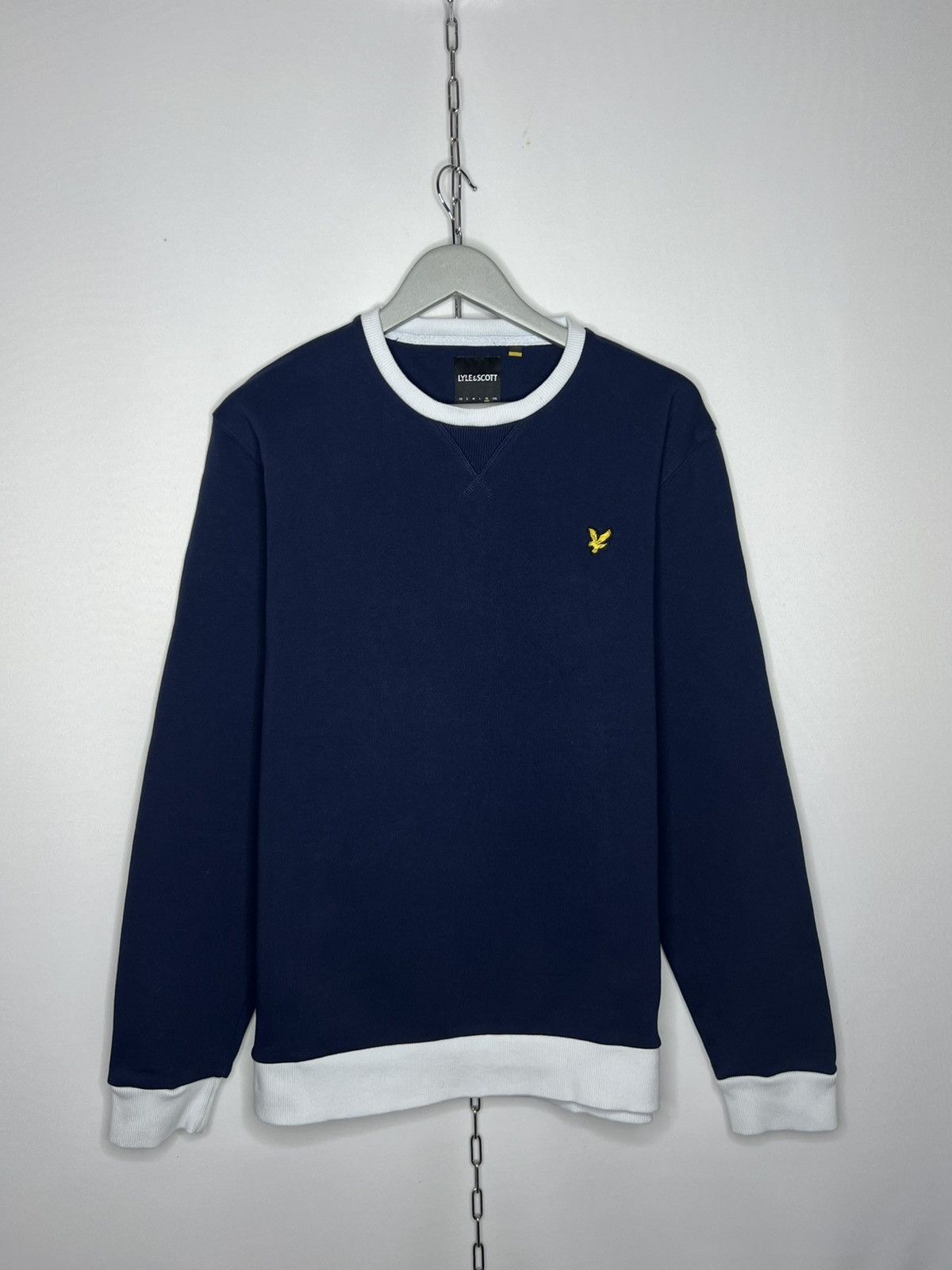 Lyle & Scott Lyle & Scott Navy Blue Based Sweatshirt Casual Size US XL / EU 56 / 4 - 1 Thumbnail