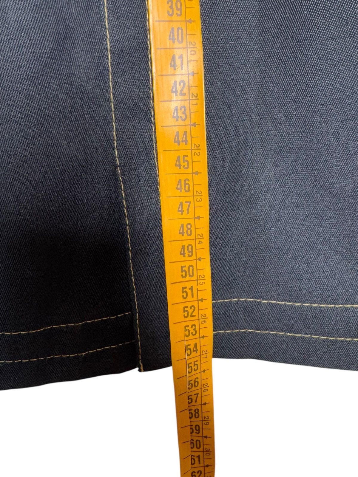 Versace Vintage Gianni Versace Black Skirt – Medusa Gold Buttons Size 26" / US 2 / IT 38 - 7 Thumbnail