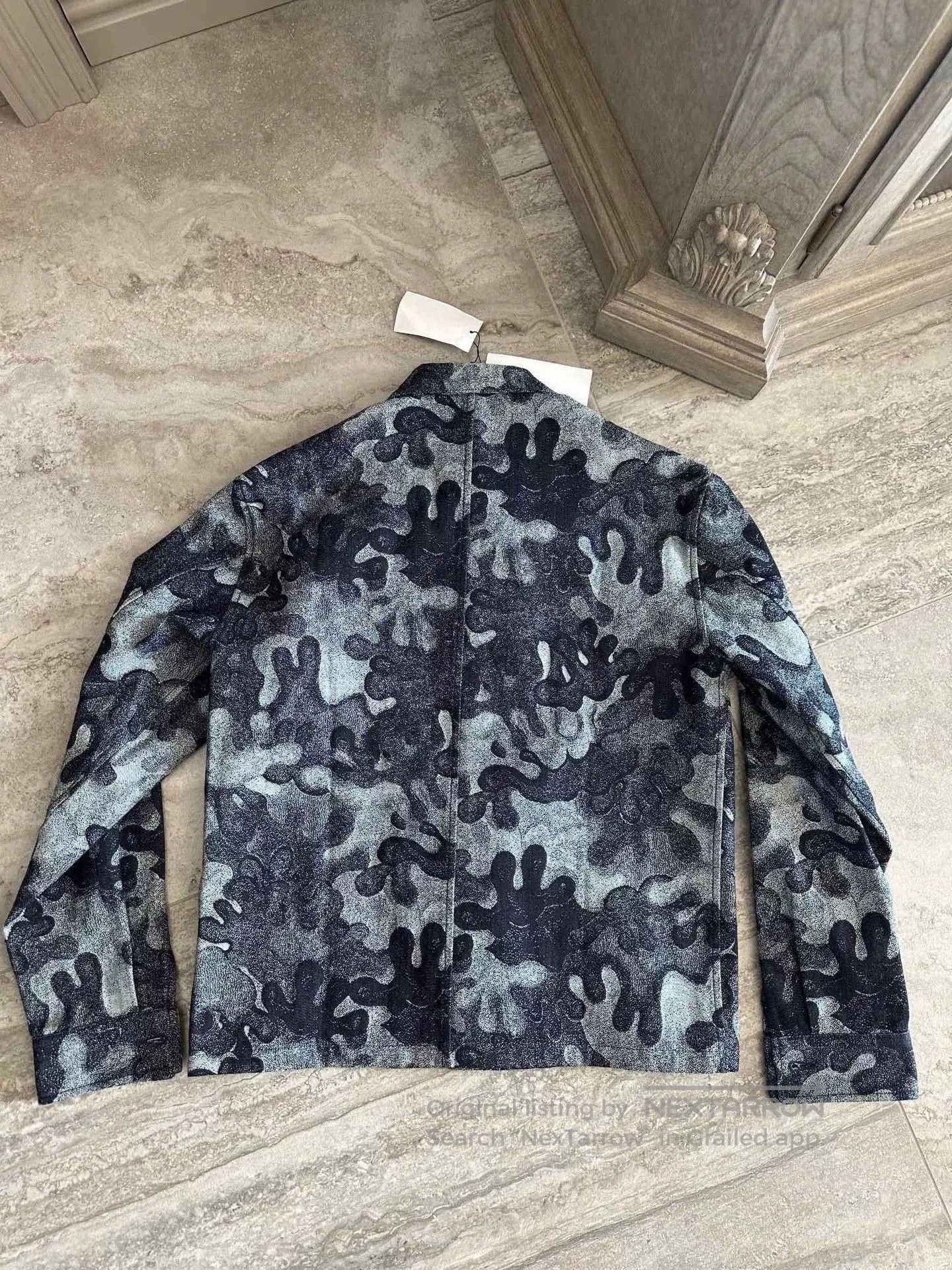 Peter Do Dior x Peter Doig Camouflage Denim Jacket. Size US XS / EU 42 / 0 - 4 Thumbnail