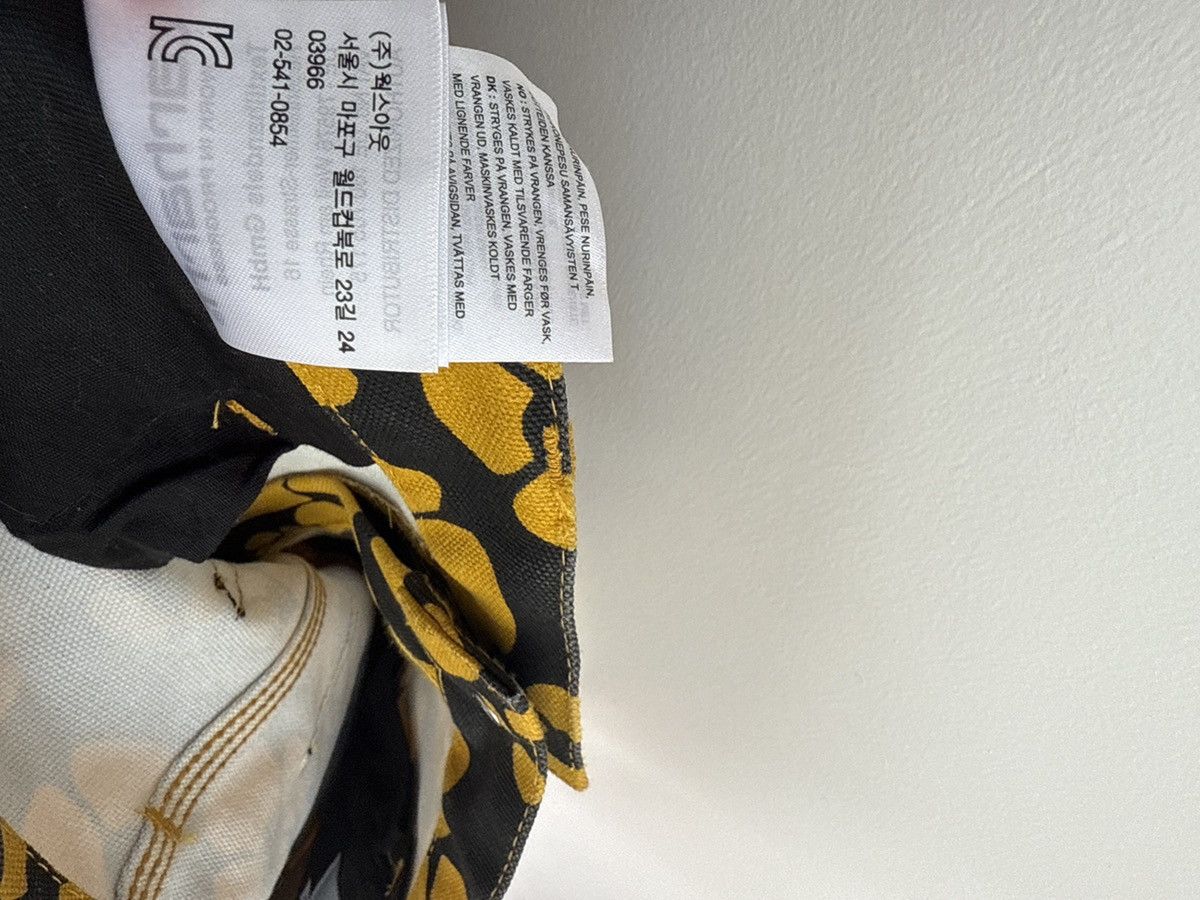 Marni Marni black and yellow floral pants Size US 32 / EU 48 - 8 Thumbnail