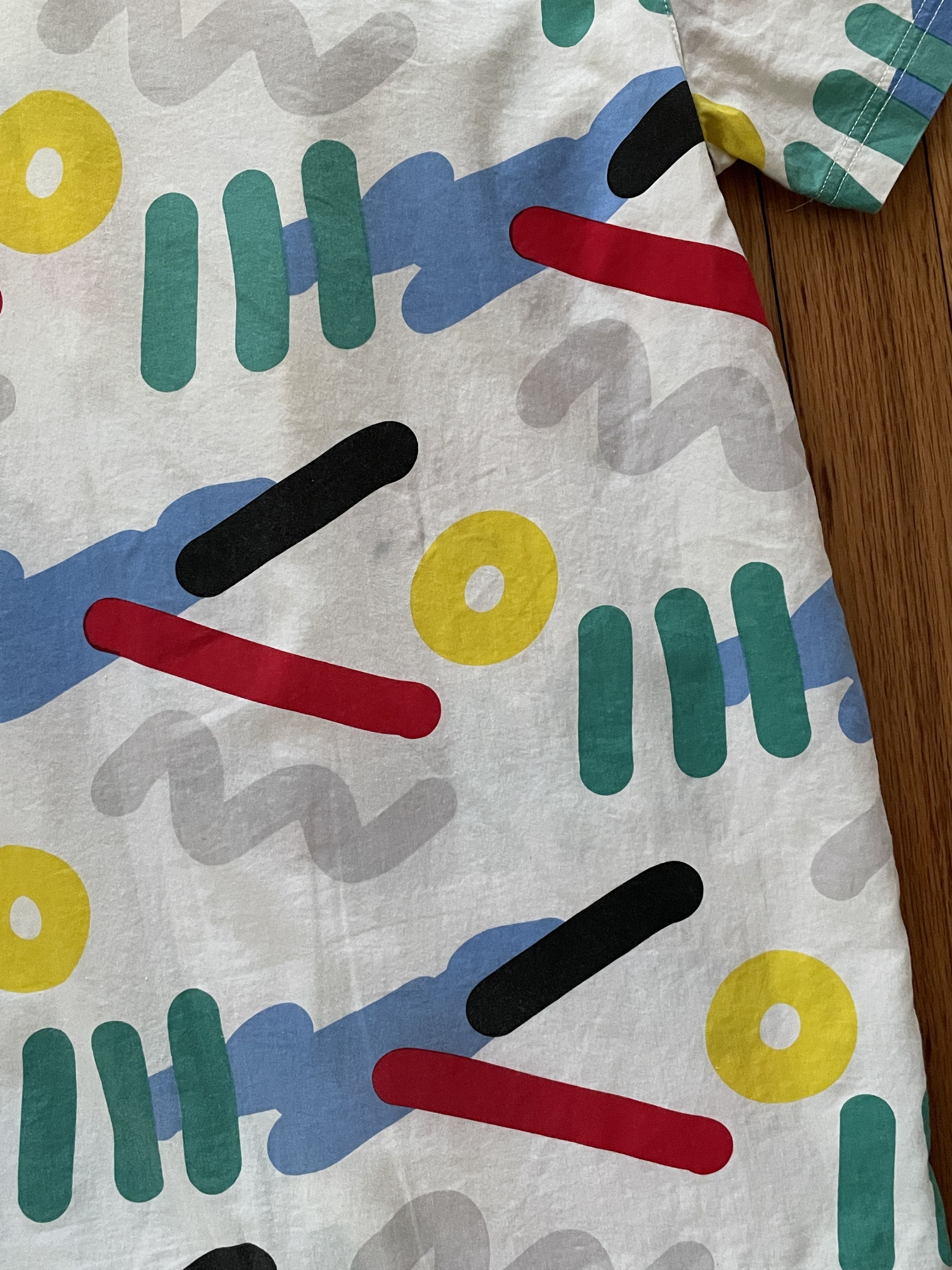 Lazy Oaf Lazy Oaf- All over pattern SS Button up Camp Shirt Size US S / EU 44-46 / 1 - 3 Thumbnail