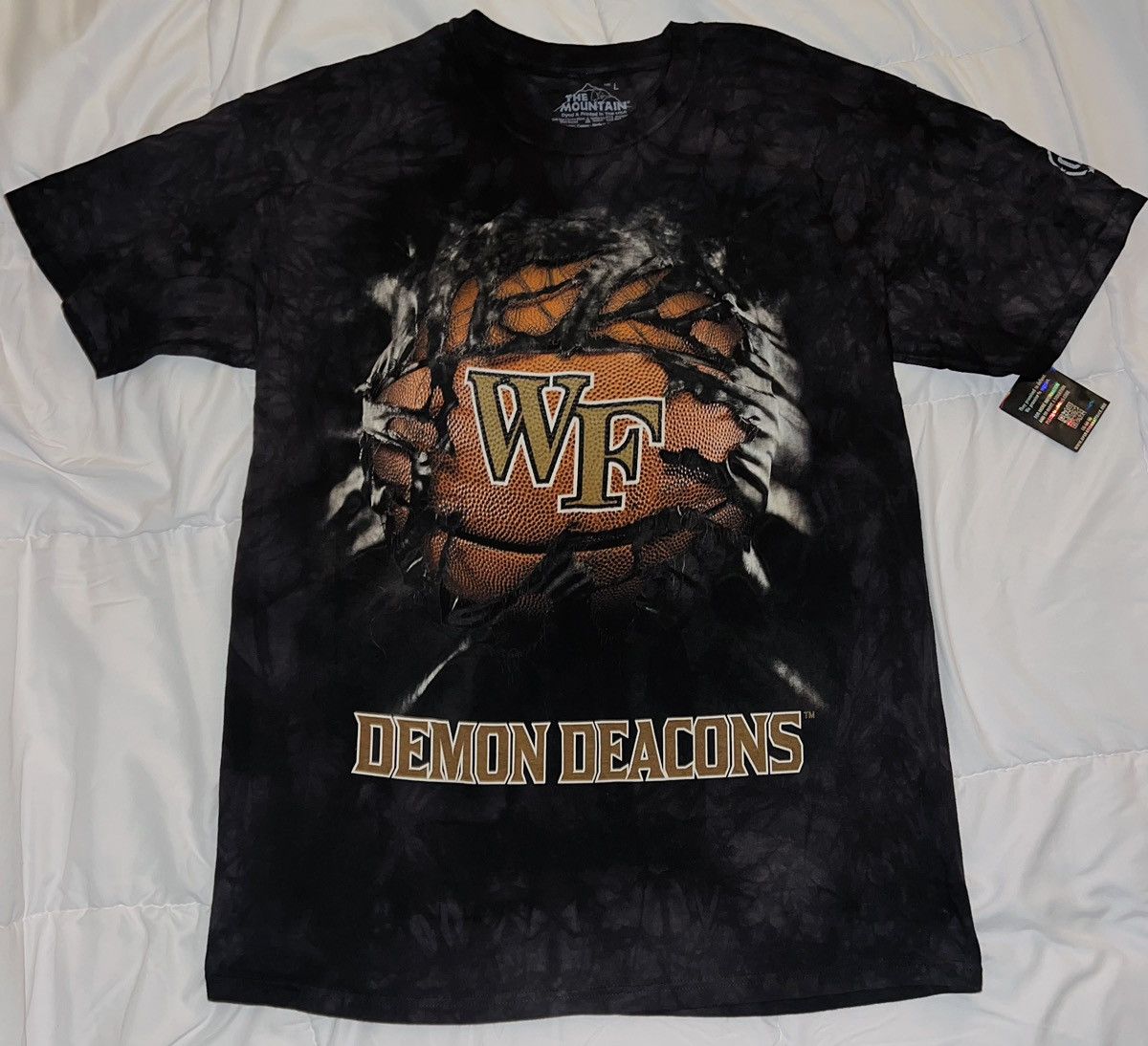 NCAA × The Mountain WF DEMON DEACONS / THE MOUNTAIN TEE Size US L / EU 52-54 / 3 - 1 Thumbnail