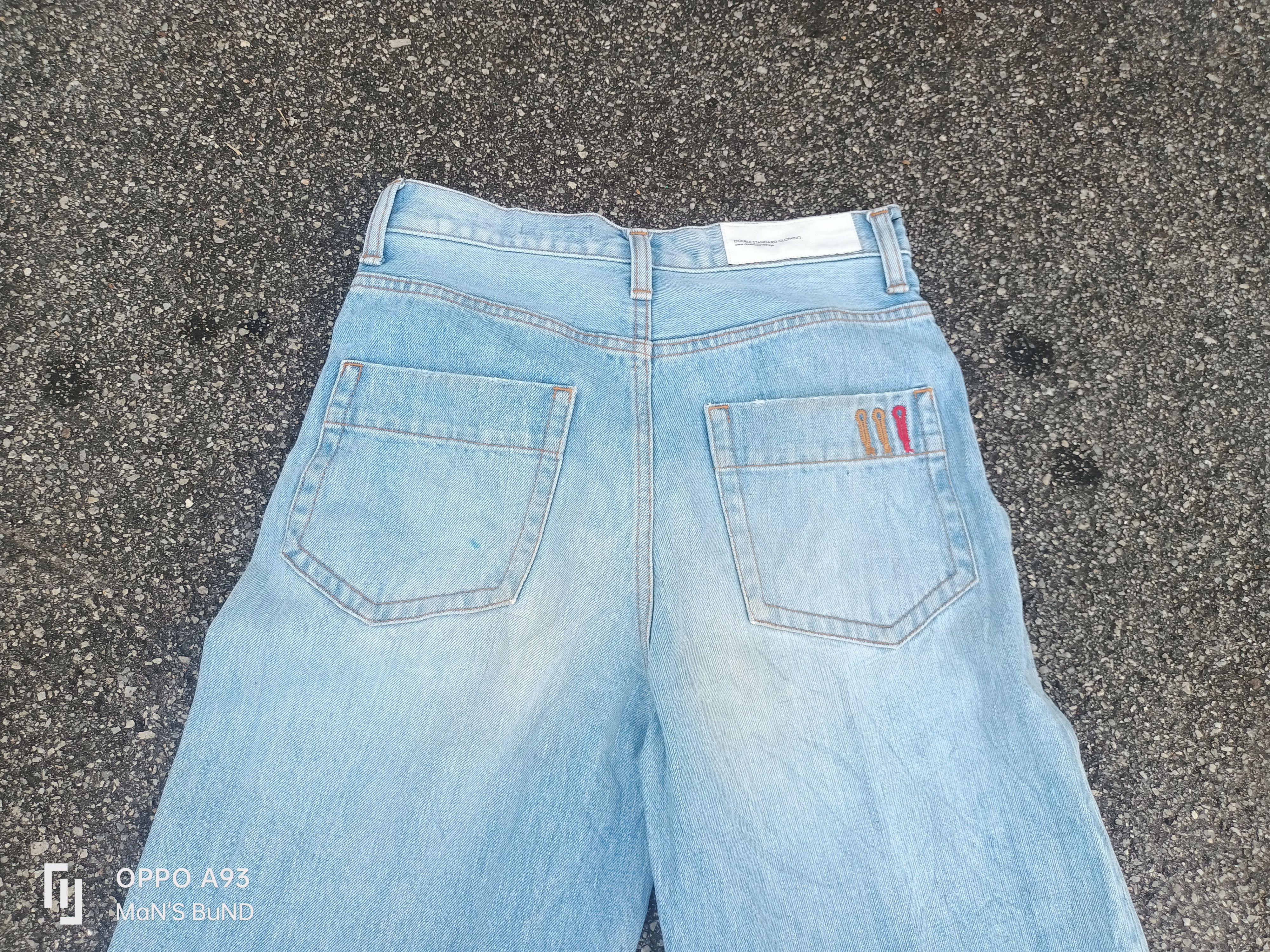 Japanese Brand × Vintage Selvedge DOUBLE STANDARD CLOTHING Baggy Jeans Size 28" / US 6 / IT 42 - 11 Thumbnail