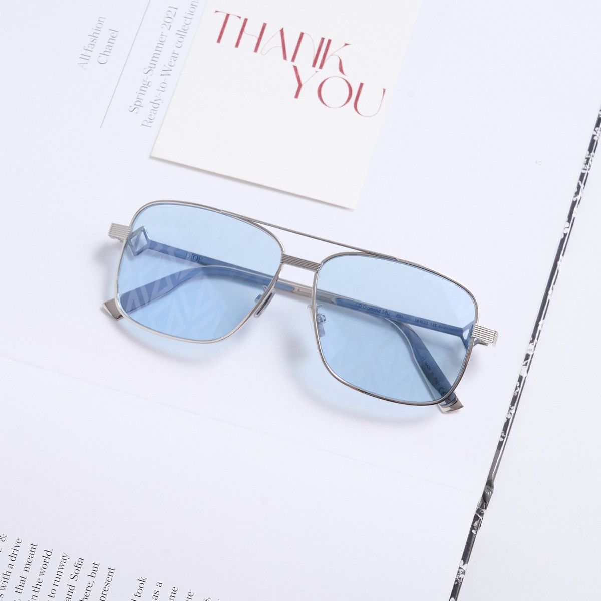 Dior DIOR CD DIAMOND S9U F0I4 SUNGLASSES Size ONE SIZE - 6 Thumbnail