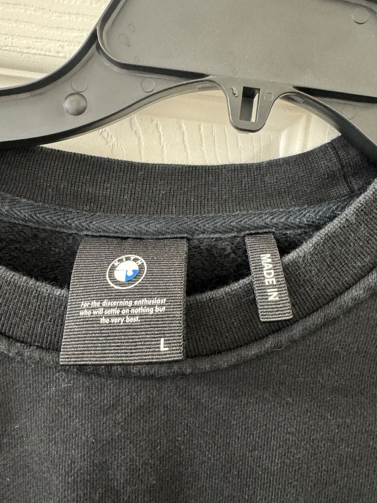 BMW × Kith Kith BMW E30 M3 crewneck black Size US L / EU 52-54 / 3 - 3 Thumbnail