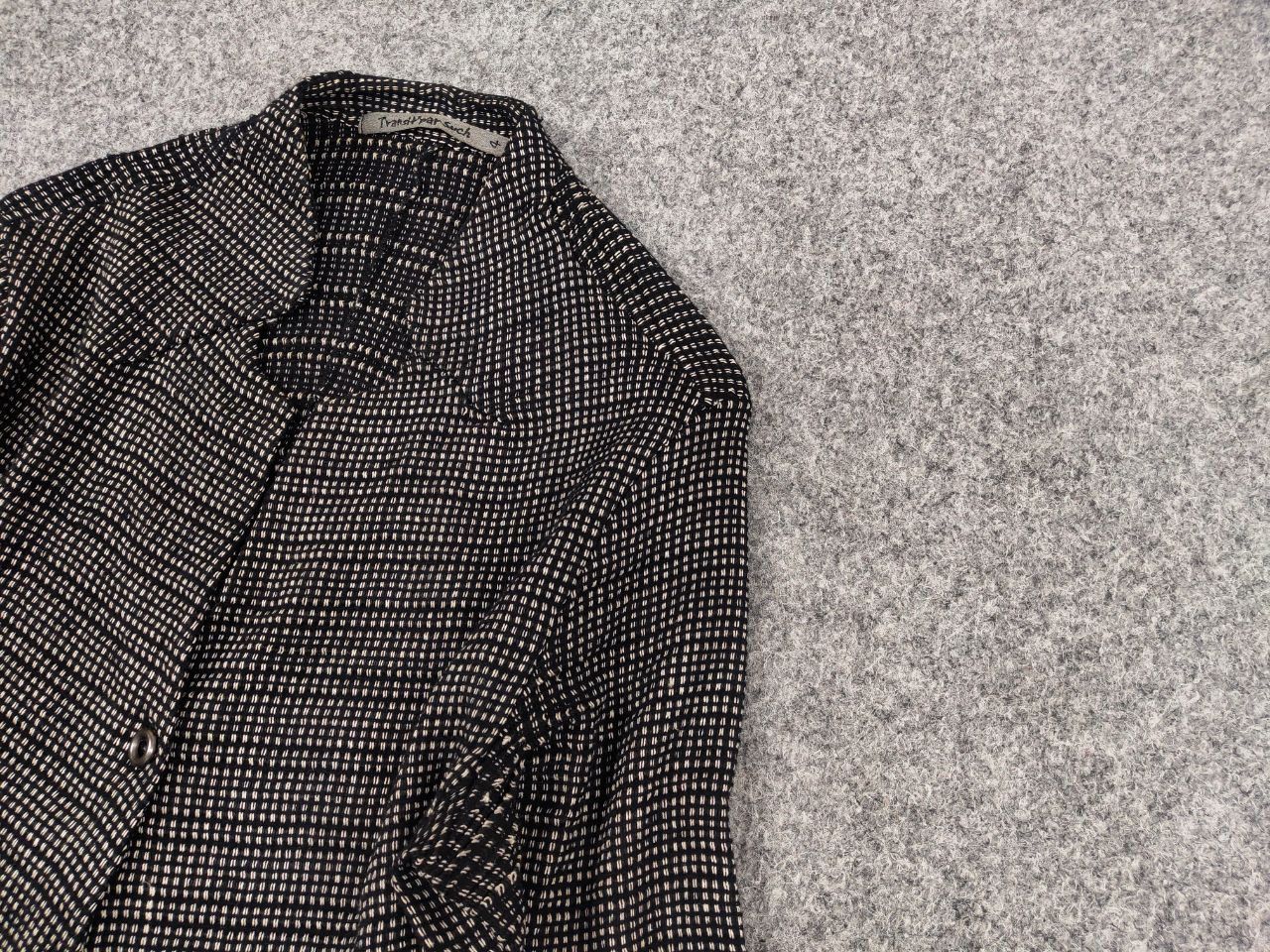 Transit Transit Par Such design Classic Black Knit Blazer Jacket Size M / US 6-8 / IT 42-44 - 4 Thumbnail