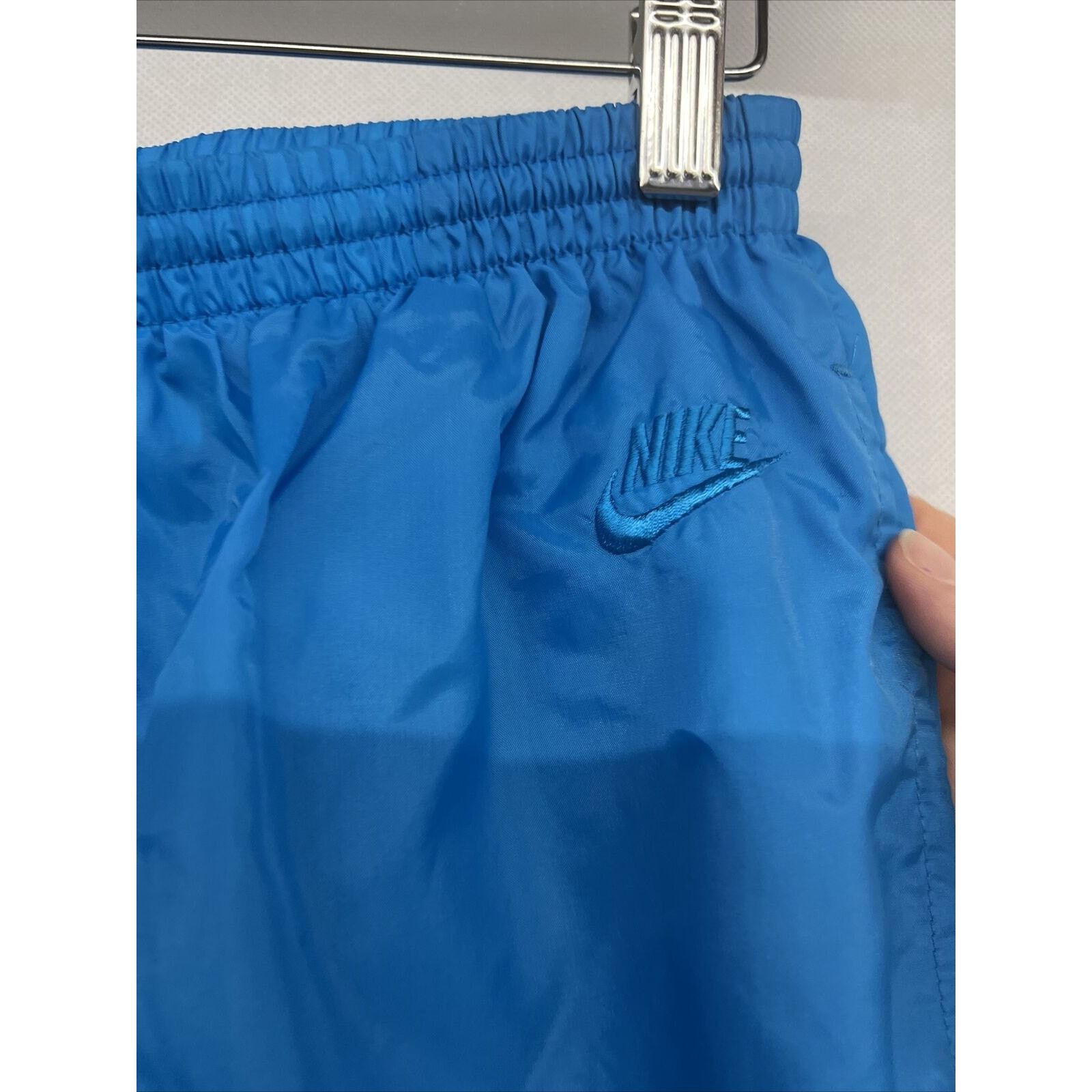 Nike VINTAGE Nike Pants Medium Blue Windbreaker Athletic Mens 90s Size US 32 / EU 48 - 3 Thumbnail