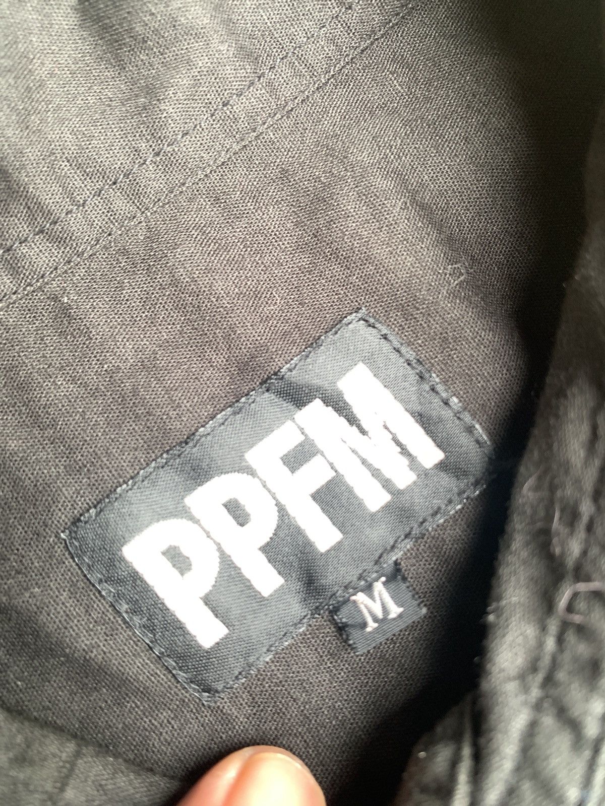 Japanese Brand 2000s PPFM Japan Black Military Fishtail Sleeveless Dress Size M / US 6-8 / IT 42-44 - 10 Thumbnail