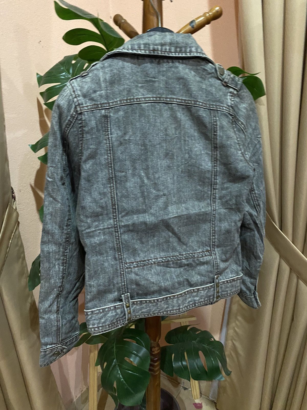If Six Was Nine G-nals Vintage Denim Jacket with Leopard Print Lining Size XS / US 0-2 / IT 36-38 - 10 Thumbnail