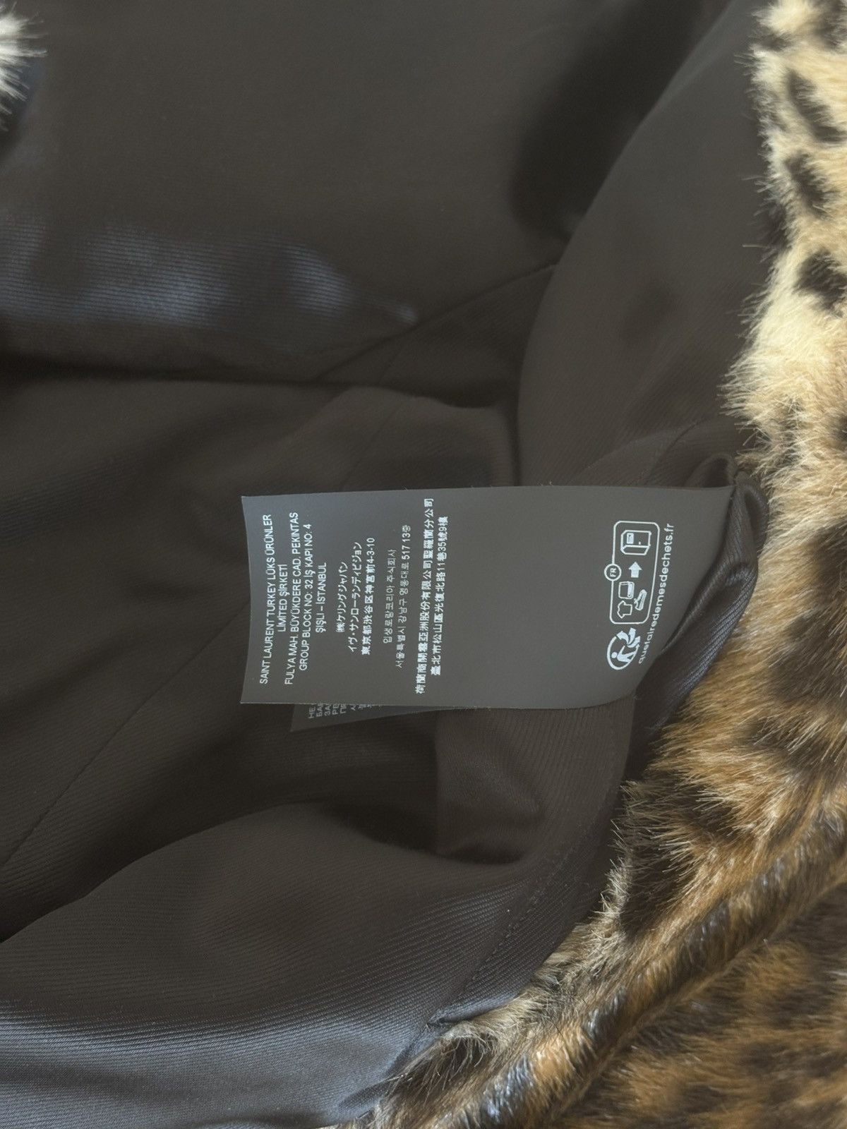 Saint Laurent Paris Saint Laurent Leopard fur coat Size ONE SIZE - 14 Thumbnail