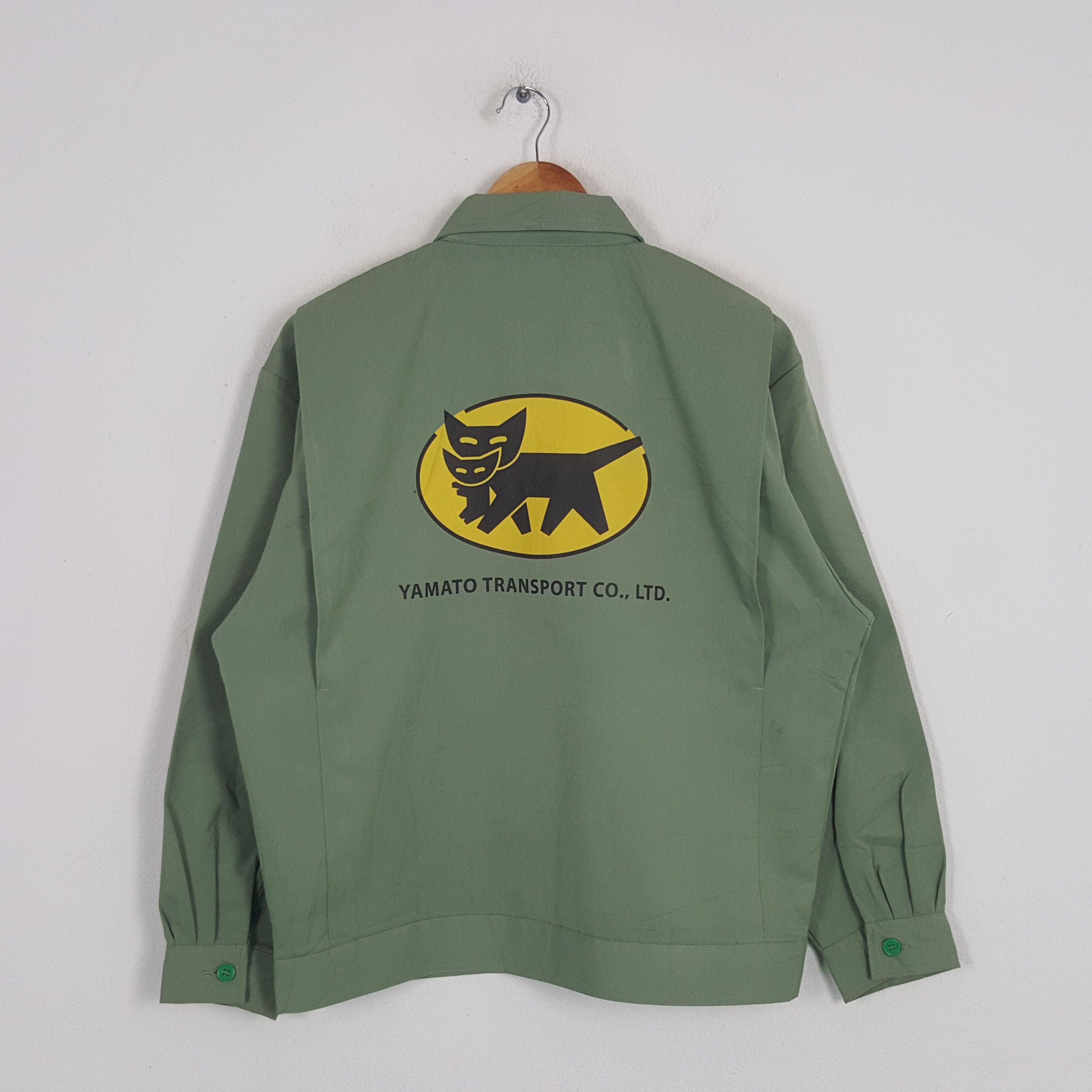 Japanese Brand × Vintage Vintage Yamato Transport Japanese Brand Uniform Jacket Size US L / EU 52-54 / 3 - 1 Thumbnail