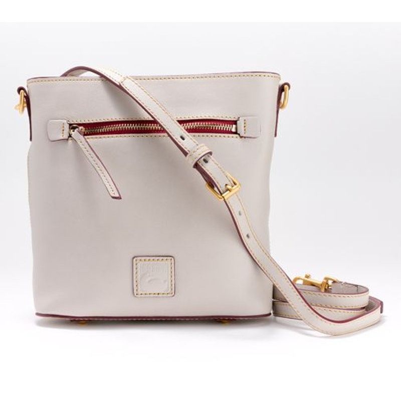 Dooney & Bourke Dooney & Bourke Florentine Zip Crossbody Handbags Ecru Size ONE SIZE - 1 Thumbnail