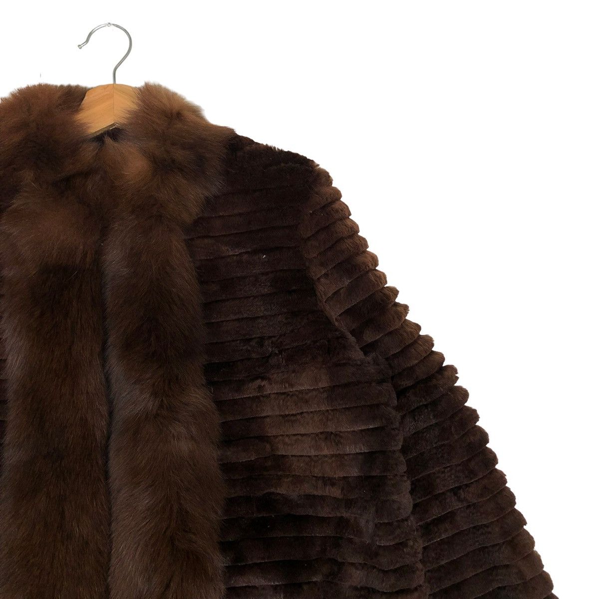 Japanese Brand 🔥Saga Fox Mink Fur Design Heavy Jacket Japan Made Size US M / EU 48-50 / 2 - 6 Thumbnail