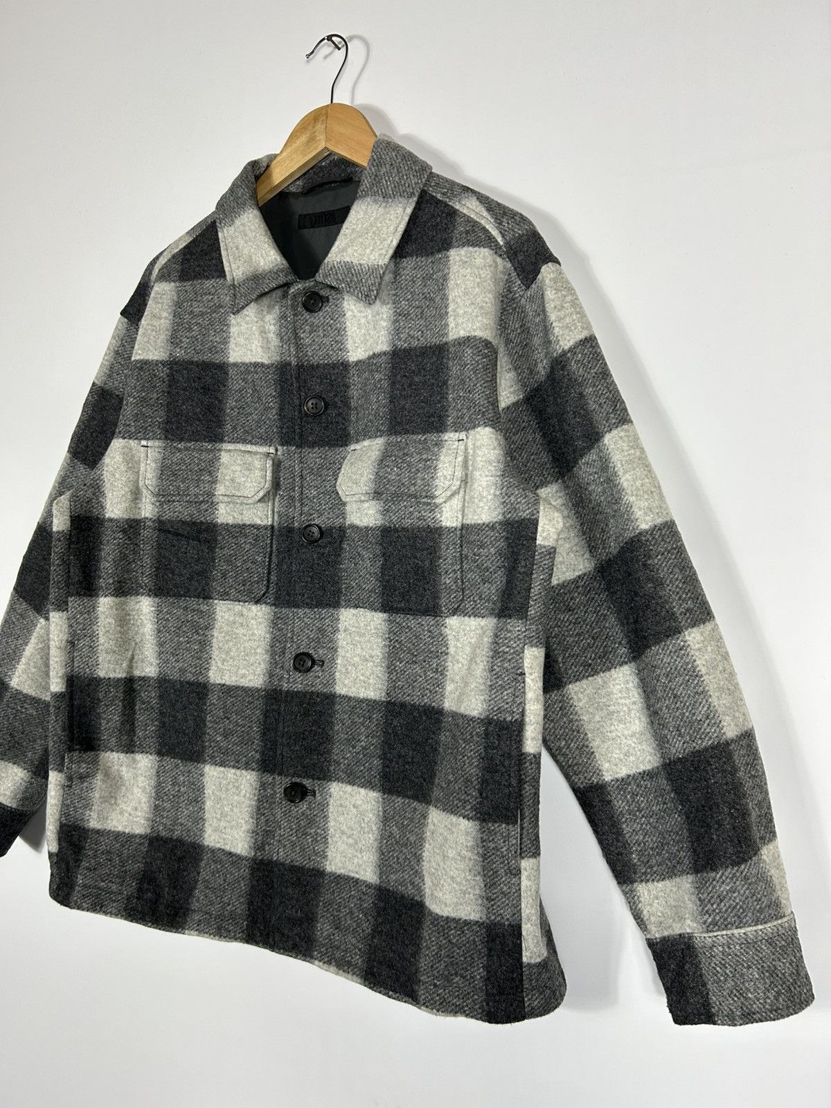 Japanese Brand × Uniqlo 🔥Uniqlo Flannel Button Workers Style Chore Shirt Jacket Size US L / EU 52-54 / 3 - 3 Thumbnail
