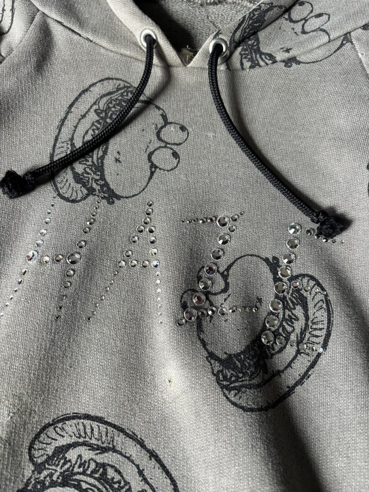 Undercover SS02 illusion of haze hamburger gem hoodie Size US M / EU 48-50 / 2 - 9 Thumbnail