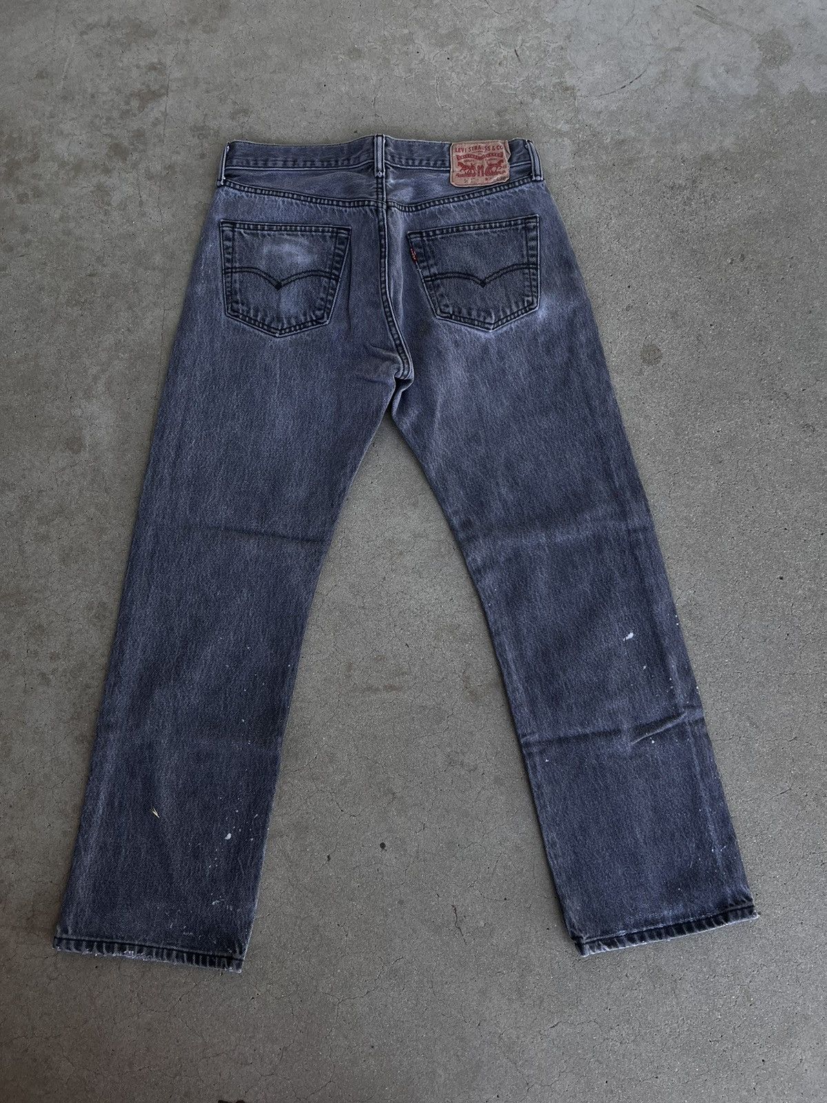 Levi's Dark Grey Levi Jeans Size US 33 - 3 Thumbnail