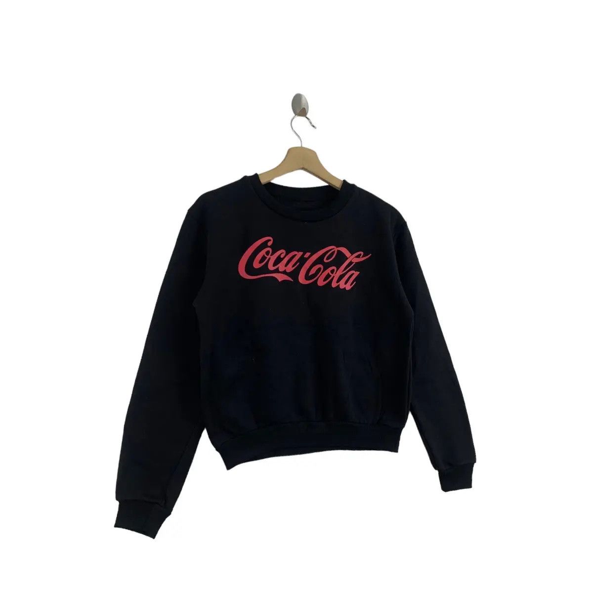 Coca Cola Vtg COKE COCA COLA Center Stock Logo Sweatshirt Sweater Size M / US 6-8 / IT 42-44 - 6 Thumbnail