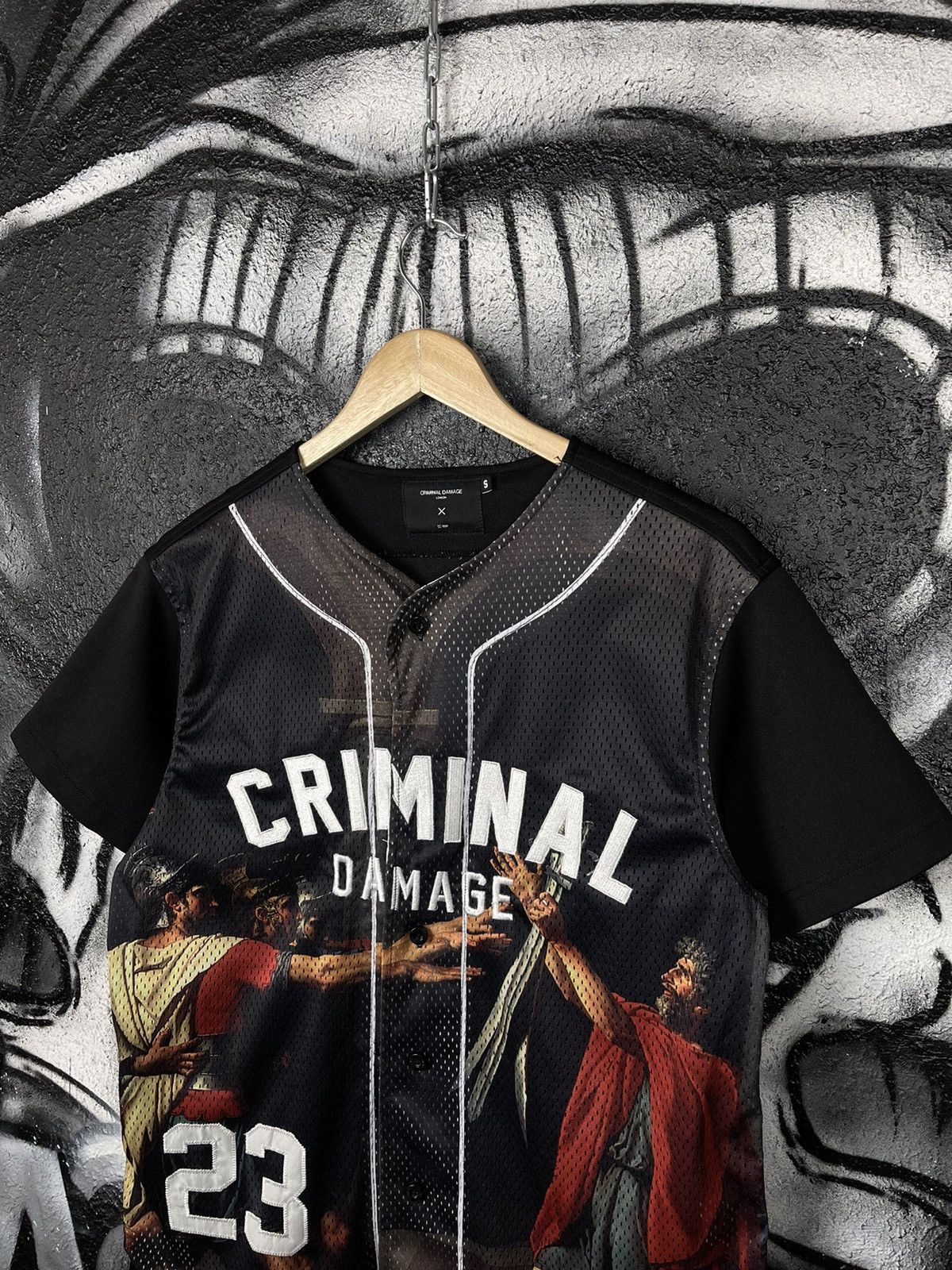 Criminal Damage Criminal Damage London Button Down Jersey Shirt Men’s Size US S / EU 44-46 / 1 - 3 Thumbnail