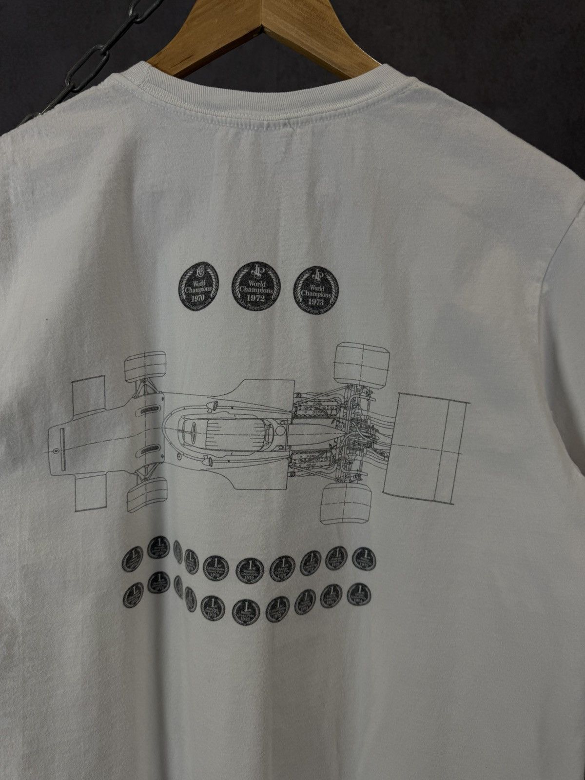 Formula 1 Lotus Formula Uno racing art tee Size US L / EU 52-54 / 3 - 8 Thumbnail