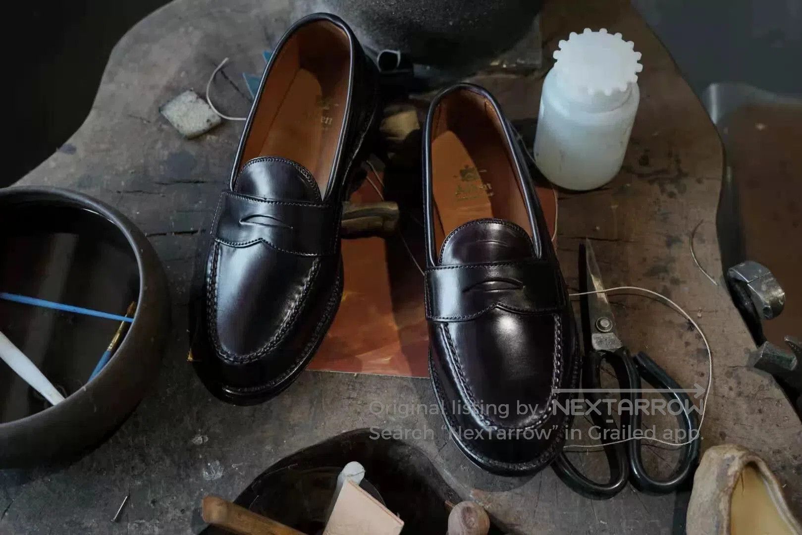 Alden Alden Shell Cordovan V Last Loafers 8.5E. Size US 8.5 / EU 41-42 - 1 Thumbnail