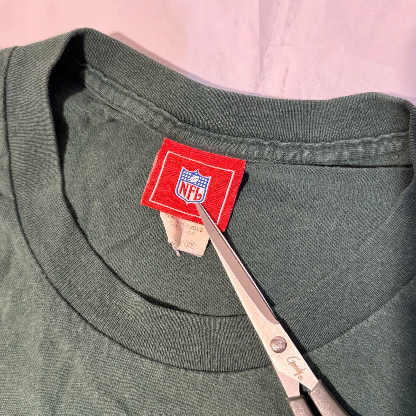 NFL NFL Green Bay Packers Shirt XL Men Long Sleeve Vintage 2003 Back To Back NFC Champion Green T-Shirt Logos Size US XL / EU 56 / 4 - 3 Thumbnail
