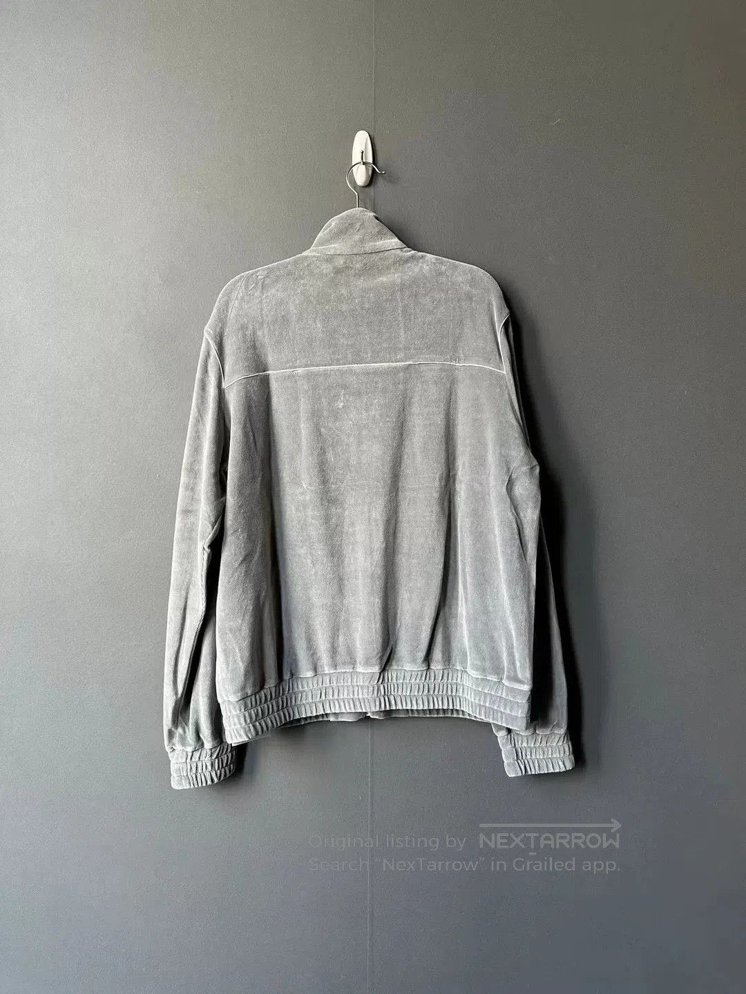 Celine celine ice blue velvet zip jacket. Size US L / EU 52-54 / 3 - 2 Thumbnail