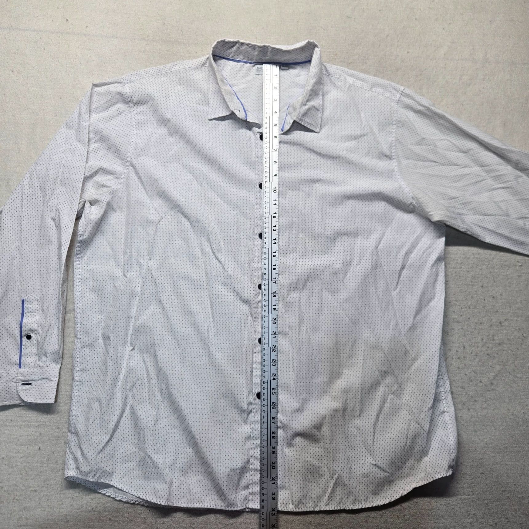 Vintage Sahara Club Shirt White Button-Up Long Sleeve Casual Adult Men's 4XL Shirt Size US XXL / EU 58 / 5 - 6 Thumbnail