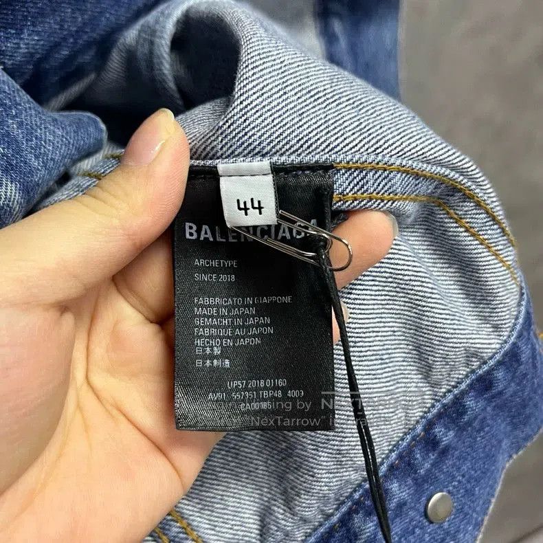 Balenciaga Balenciaga Blue Denim Jacket New. Size US S / EU 44-46 / 1 - 2 Thumbnail